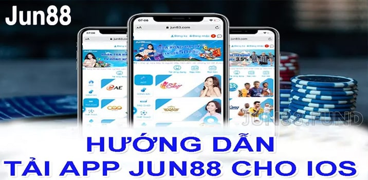 Tải ứng dụng Jun88 cho điện thoại iOS